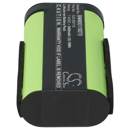 VHBW  akkumulátor  Logitech 533-000116, 533-000138 hangszórót Logitech hangszóróhoz - Li-Ion 3400 mAh