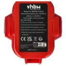 VHBW Electric Tool Battery Makita 192321-5, 192404-1, 192019-4, 192534-8 - 1500 mAh 9.6 V NiMH