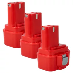   VHBW Electric Tool Battery Makita 192321-5, 192404-1, 192019-4, 192534-8 - 1500 mAh 9.6 V NiMH