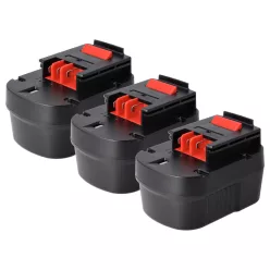 VHBW Electric Tool Battery A12, A12EX - 1500 mAh 12 V NiMH