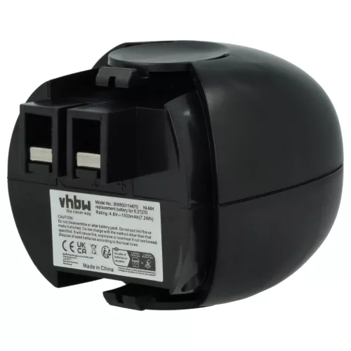 VHBW Electric Tool Battery Metabo 6.27270, 6.27271, 6.27273, 0700 950 013 - 1500 mAh 4.8 V NiMH