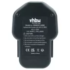 VHBW Electric Tool Battery AEG 48-11-1900, 48-11-1960, 48-11-1950 - 1500 mAh 12 V NiMH