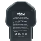 VHBW Electric Tool Battery AEG 48-11-1960, 48-11-1950, 48-11-1900 - 1500 mAh 12 V NiMH