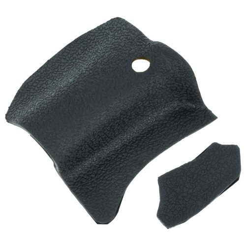 VHBW Rubber Grip for Canon EOS 550D, Rebel T2i, Kiss X4 Camera - Front Grip, 2-Piece, Self-Adhesive