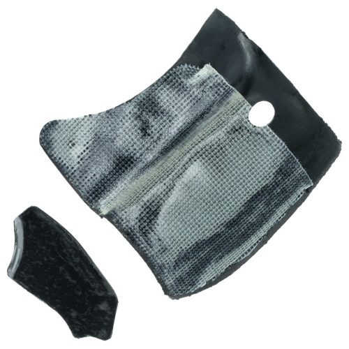 VHBW Rubber Grip for Canon EOS 550D, Rebel T2i, Kiss X4 Camera - Front Grip, 2-Piece, Self-Adhesive