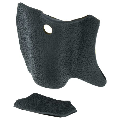 VHBW Rubber Grip for Canon EOS 550D, Rebel T2i, Kiss X4 Camera - Front Grip, 2-Piece, Self-Adhesive