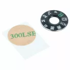 VHBW Einstellrad für Canon EOS 6D Kamera - Moduswahlrad, Einstellrad