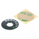 VHBW Einstellrad für Canon EOS 5D Mark III - Moduswahlrad, Einstellrad