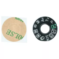   VHBW Einstellrad für Canon EOS 80D Kamera - Moduswahlrad, Einstellrad