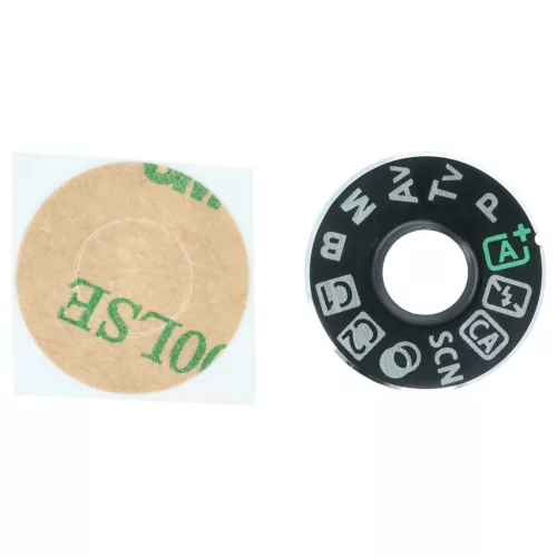 VHBW Einstellrad für Canon EOS 80D Kamera - Moduswahlrad, Einstellrad