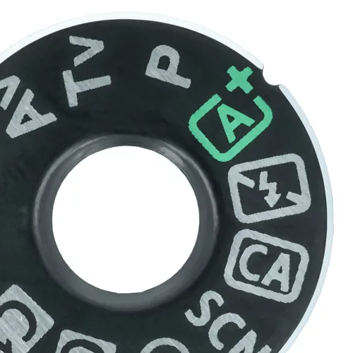 VHBW Einstellrad für Canon EOS 80D Kamera - Moduswahlrad, Einstellrad