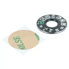 VHBW Einstellrad für Canon EOS 80D Kamera - Moduswahlrad, Einstellrad