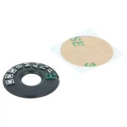   VHBW Einstellrad für Canon EOS 7D Mark II, 5DS Kamera - Moduswahlrad, Einstellrad