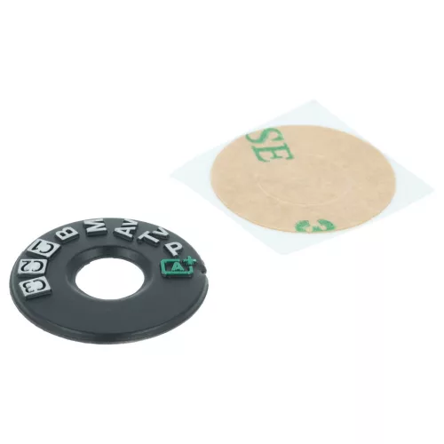 VHBW Einstellrad für Canon EOS 7D Mark II, 5DS Kamera - Moduswahlrad, Einstellrad