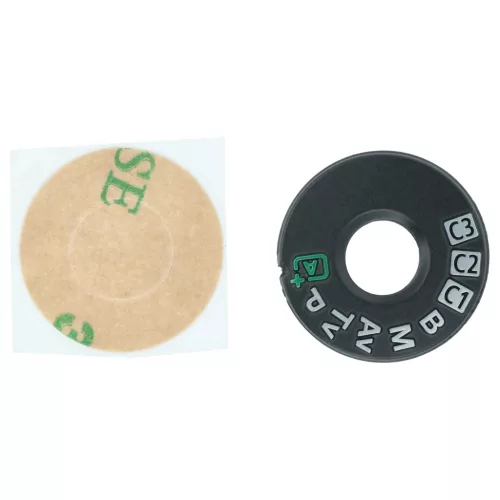 VHBW Einstellrad für Canon EOS 7D Mark II, 5DS Kamera - Moduswahlrad, Einstellrad