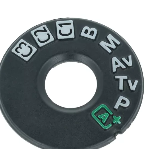 VHBW Einstellrad für Canon EOS 7D Mark II, 5DS Kamera - Moduswahlrad, Einstellrad