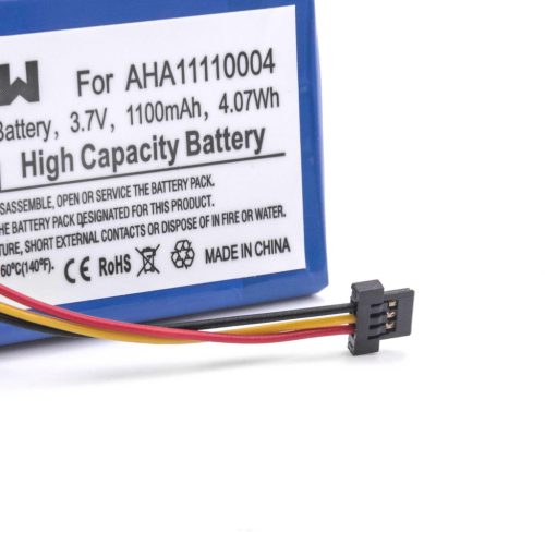 VHBW GPS Akku P5, AHA11110004, P6 - 1100 mAh 3,7 V Li-Ion