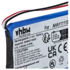 VHBW GPS Battery AHA11111010, AHA1111107, P6 - 1100 mAh 3.7 V Li-Ion
