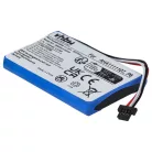 VHBW GPS Battery AHA11111010, AHA1111107, P6 - 1100 mAh 3.7 V Li-Ion