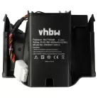 VHBW Robomow MRK7005A Lawn Mower Battery, 8IFR27/66, BAT7000B, BAT7001A - 4000 mAh 25.6 V Li-Ion