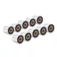 VHBW Thermal transfer ribbon for Godex, Printronix, TSC, Valentin printers - 70 mm x 300 m, Wax-Plus