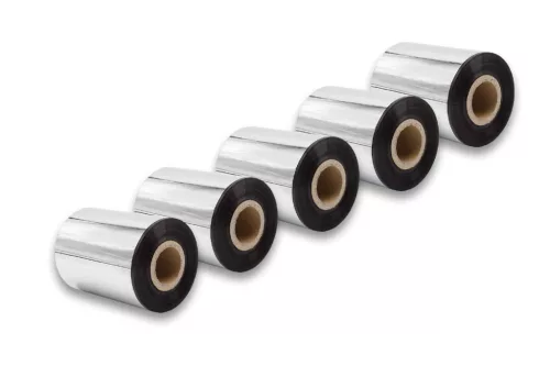 VHBW Thermal Transfer Ribbon for Godex, Printronix, TSC, Valentin printers - 80 mm x 300 m, Wax-Plus