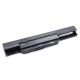 Notebook akkumulátor  Asus 07G016H31875M, A31-K53, 0B20-00X50AS - 2200 mAh 14,4 V Li-Ion, fekete