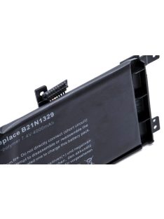   Notebook akkumulátor  Asus 0B200-00840100, 0B200-00840000 - 4000 mAh 7,4 V Li-polimer, fekete