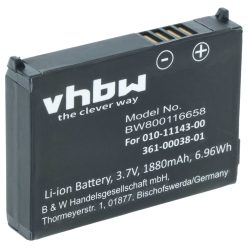   VHBW GPS Akku Garmin 010-11143-00, 361-00038-01 - 1880 mAh 3,7 V Li-Ion