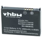 VHBW GPS Akku Garmin 010-11143-00, 361-00038-01 - 1880 mAh 3,7 V Li-Ion