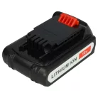 VHBW Akku für Black & Decker Werkzeuge (BL1518) - 18V, Li-Ion, 1500 mAh