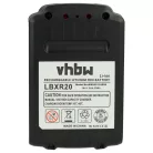 VHBW Akku für Black & Decker Werkzeuge (BL1518) - 18V, Li-Ion, 1500 mAh