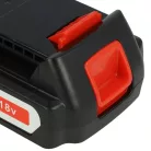 VHBW Akku für Black & Decker Werkzeuge (BL1518) - 18V, Li-Ion, 1500 mAh