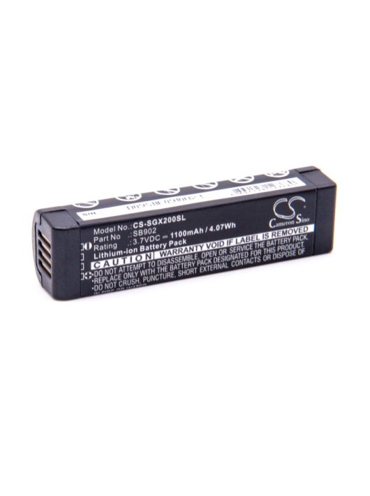 Shure SB902A, SB902 vezeték nélküli rendszer akkumulátorának  - 1100 mAh 3,7 V Li-Ion