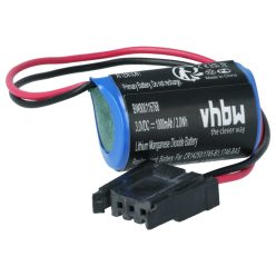   VHBW Ipari vezérlő akkumulátor Allen Bradley 1747-BA, 1746-BAS, 1747-PT1, 1745-B1 helyett - 1000 mAh 3 V Li-MnO2