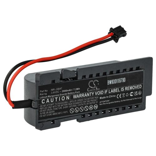 VHBW Szervóerősítő Akkumulátor Mitsubishi MR-J3BAT - 2000 mAh 3,6 V Li-MnO2