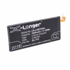   Mobiltelefon akkumulátor  LG BL-T33-hoz - 3000 mAh 3,85 V Li-polimer