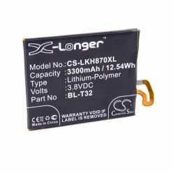   Mobiltelefon akkumulátor  LG BL-T32, EAC63438701 - 3300 mAh 3,8 V Li-polymer
