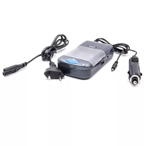 VHBW Charger for AA Li-Ion, NiMH batteries - 220 V / 12 V
