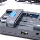 VHBW Charger for AA Li-Ion, NiMH batteries - 220 V / 12 V