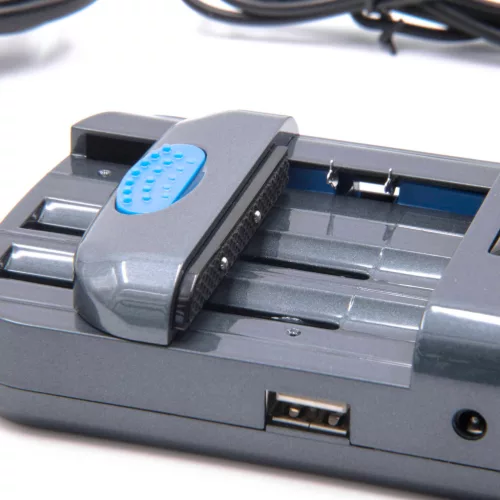 VHBW Charger for AA Li-Ion, NiMH batteries - 220 V / 12 V
