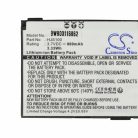 VHBW GPS Battery 338937010208 - 900 mAh 3.7 V Li-Ion