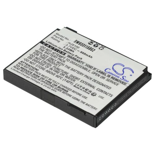 VHBW GPS Battery 338937010208 - 900 mAh 3.7 V Li-Ion