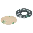 VHBW Einstellrad für Canon EOS 70D Kamera - Moduswahlrad, Moduswahlplatte