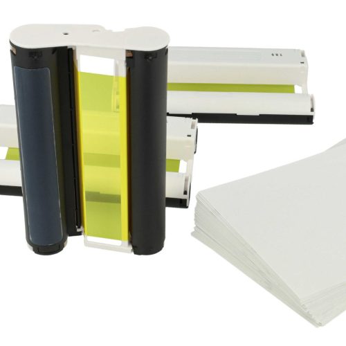 VHBW Canon 3115B001 Cartridge - C/M/Y + 108x Photo Paper Sheet