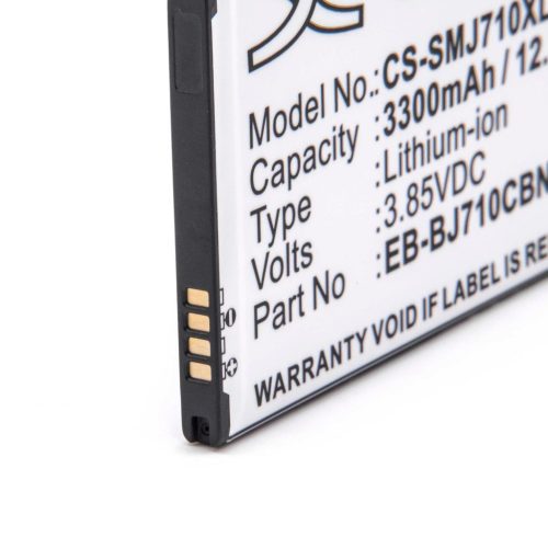 Mobiltelefon akkumulátor  Samsung EB-BJ710CBC, EB-BJ710CBA, EB-BJ710CBE - 3300 mAh 3,85 V Li-Ion