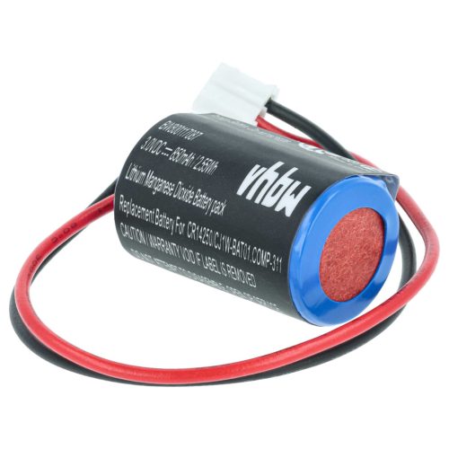 VHBW Ipari vezérlő akkumulátor Omron COMP-311, CJ1W-BAT01 - 850 mAh 3 V Li-MnO2
