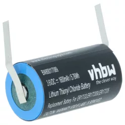 VHBW Akku Maxell ER17/33 Ersatz - 1600 mAh 3,6 V Li-MnO2