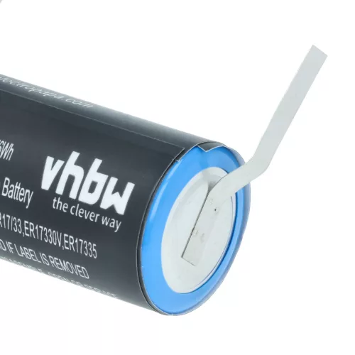 VHBW Akku Maxell ER17/33 Ersatz - 1600 mAh 3,6 V Li-MnO2