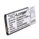 VHBW Mobile Phone Battery for Samsung EB-BG850BBC, EB-BG850BBE - 1900 mAh 3.85 V Li-Ion, NFC